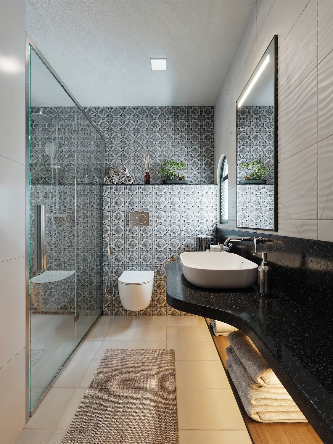 Bathroom interior